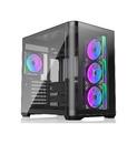 кутия Case EATX - ATREUS BT4 Black - 4 x 120 mm Infinity Mirror ARGB Fans included