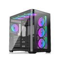 Raijintek кутия Case EATX - ATREUS BT7 Black - 7 x 120 mm Infinity Mirror ARGB Fans included