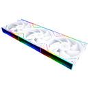 Комплект вентилатори Fan Pack 3-in-1 3x120mm - TL-M12QW x 3 - White, Infinity Mirror, Daisy-Chain, A-RGB