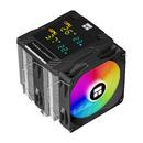 CPU Cooler Peerless Assassin 120 Digital A-RGB Black - Dual-Tower - LGA1851/AM5