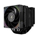 охладител CPU Cooler Royal Pretor 130 Ultra Black - LGA1851/AM5