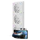 Water Cooling Rainbow Vision 360 Turbo ARGB White - 6.67 inch Curve OLED Display
