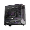 кутия Case mATX - TL-M10 Vision Black - 4 x 120 mm ARGB included, 9.16 inch LCD Display, USB-C