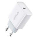 бързо зарядно Fast Charger Wall - QC, PD3.0 Type-C, 20W CD137 White - 60450