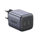 универсално зарядно за стена Charger Wall GaN 45W CD294 Grey - 90573