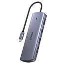 Unitek докинг станция Type-C Docking Station PD3.0 100W - HDMI, USB-C x 1, USB3.0 x 3, LAN, SD, VGA - D1113A