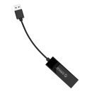 Orico адаптер USB to LAN 100Mbps black - UTJ-U2