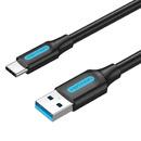 Кабел USB 3.0 A M / USB-C M 0.5m - COZBD