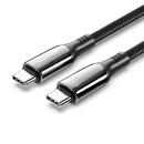 кабел USB2.0 Type-C/Type-C 100W, LED display 2m - CTKBH
