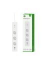 Woox Plug - R6132 - WiFi Smart Multi Plug EU Schucko + energy monitor, 3 sockets, 2 x USB Type A, 2 x Type-C