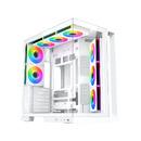 кутия Case ATX - Aqua 7 Arctic - 8 ARGB Fans, USB-C
