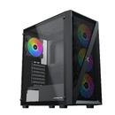 Xigmatek кутия Case ATX - Blade - 4 RGB Fans
