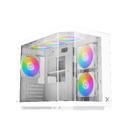 Xigmatek кутия Case mATX - Cubi M Arctic - 6 ARGB Fans
