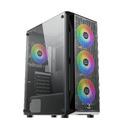 кутия Case ATX - Gaming X - 4 RGB Fans