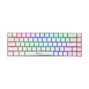 Xtrike ME безжична механична геймърска клавиатура Wireless Gaming Mechanical keyboard - GK-995W WH - RED switches, BT5.2, 2.4G (English US)