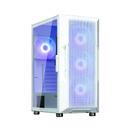 кутия Case ATX - i3 NEO ARGB White - Mesh, aRGB, Tempered Glass
