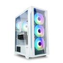 Case ATX - I3 NEO TG White - aRGB, Tempered Glass