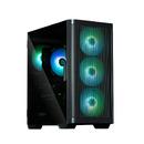 кутия Case mATX - M4 Black - Addressable RGB, Tempered Glass, 4 fans included