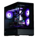 Case mATX - P30 Black - aRGB, Tempered Glass