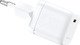 Универсално зарядно за стена Charger Wall GaN - USB Type-C 30W White - FAKW0-EU
