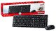 клавиатура и мишка Wireless Keyboard and Mouse - KM-8101 Black - AI, BG, 2.4GHZ
