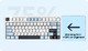 Wireless Gaming Mechanical Keyboard F75 - Reaper Switch [Linear] (English US), Cedar Green