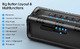 Bluetooth Speaker - D8 Mini Black - 30W