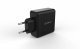 зарядно за стена Smart Charger 220V - 15W 3 port black - WHC-3U