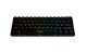 геймърска клавиатура Gaming Keyboard Mechanical - HERMES E3 RGB - Black, 61 keys, 1000Hz
