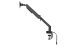 Стойка за монитор Monitor Mount - GL731 Aluminuim Black - 1 Monitor, Gas Lifter, 2 x USB3.0 - MA-GL731-U3-BK
