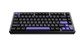безжична геймърска механична клавиатура Wireless Gaming Mechanical Keyboard - VXE75 V2 Misty Purple - Aniya Switches, BT5.0, 2.4G, Aluminium