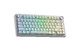 геймърска механична клавиатура Wireless Gaming Mechanical Keyboard F75HE - Black King Magnetic Switch [Linear] (English US), White