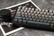 Wireless Gaming Mechanical Keyboard AK820 MAX - White birch [Linear] (English US), Side Printed, Gray