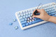 Wireless Gaming Mechanical Keyboard AK820 MAX - White birch [Linear] (English US), Side Printed, Gray