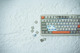 Wireless Gaming Mechanical Keyboard AK820 MAX - White birch [Linear] (English US), Side Printed, Gray