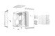 Case ATX - LIGHT BASE 600 DX White