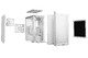 Case ATX - Pure Base 501 Airflow White