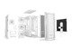 Case EATX - Shadow Base 800 FX White