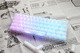 Professional Gaming Mechanical Keyboard One 3 Mini Aura White -  Cherry MX RGB Brown [Tactile]