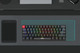 Gaming Mechanical keyboard Saber 61 KG933G White - 61 keys, Red Switches [Linear]