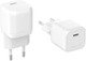 Универсално зарядно за стена Charger Wall GaN - USB Type-C 30W White - FAKW0-EU