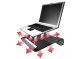 Notebook Cooler NotePal U2 17“/Black/2Fan/Alumin Notebook Cooler NotePal U2 17“/Black/2Fan/Alumin