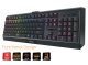 геймърска клавиатура Gaming Keyboard Mechanical low-profile 104 keys - HERMES P3 RGB - Blue Switches