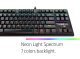 геймърска клавиатура Gaming Keyboard Mechanical 87 keys - HERMES E2 7 COLOR