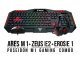геймърски комплект Gaming COMBO - POSEIDON M1 COMBO - Keyboard + Mouse + Headphones