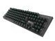 механична геймърска клавиатура Mechanical Keyboard aluminium THOR 300 GREEN 104 keys - NKG-0947