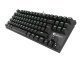 Геймърска клавиатура Mechanical keyboard 87 keys THOR 300 TKL GREEN BACKLIGHT NKG-0945
