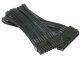 Cable ATX 24-Pin Extension 25cm, Black/Sleeved
