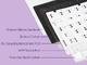 Wireless Gaming Mechanical Keyboard AK820 PRO - Gift Switch [Linear] (English US), Purple, White, Blue