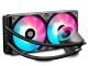 водно охлаждане за процесор Water Cooling CASTLE 280 ADD-RGB